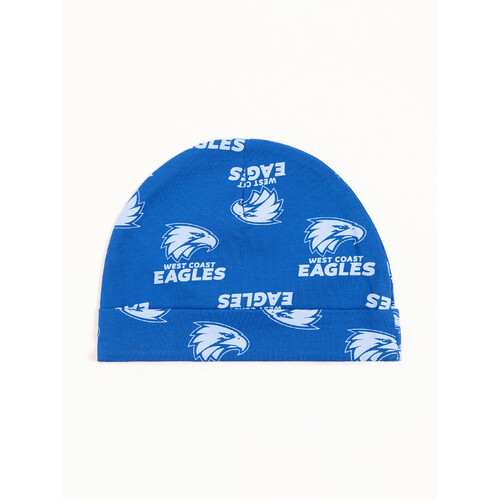 West Coast Eagles Baby Logo Beanie