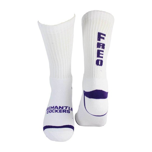 Fremantle Dockers 1 Pack Crew Socks