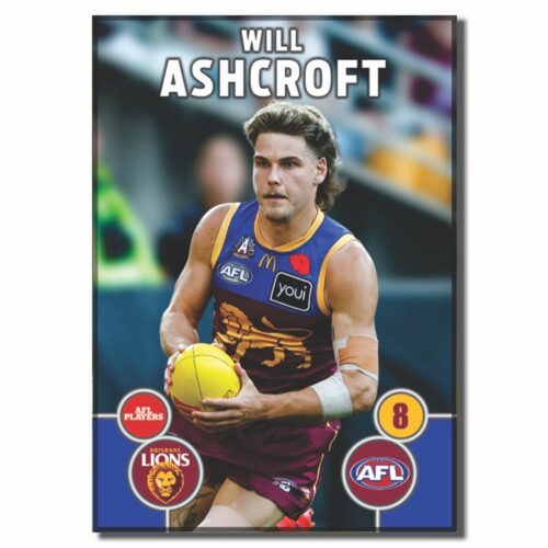 Brisbane Lions 2026 Player Action Magnet - ASCHROFT