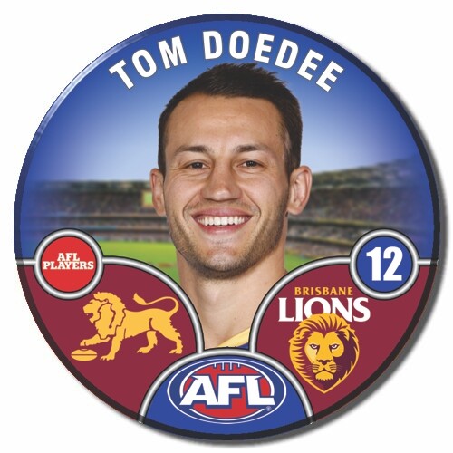 Brisbane Lions 2025 Player Pin Badge - DOEDEE