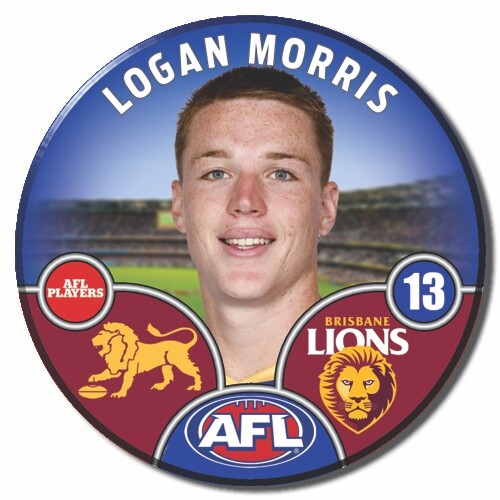 Brisbane Lions 2025 Player Pin Badge - MORRIS