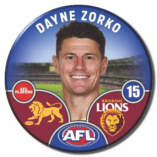 Brisbane Lions 2025 Player Pin Badge - ZORKO