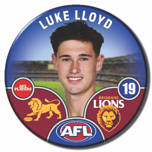 Brisbane Lions 2025 Player Pin Badge - LLOYD