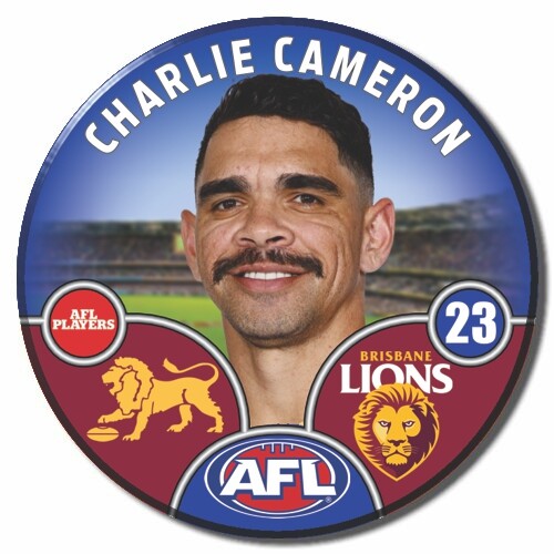 Brisbane Lions 2025 Player Pin Badge - CAMERON