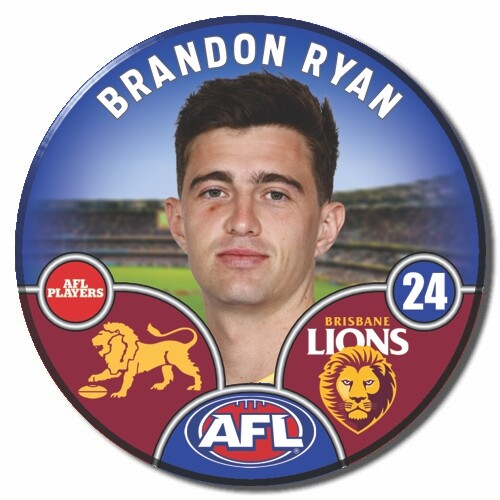 Brisbane Lions 2025 Player Pin Badge - RYAN