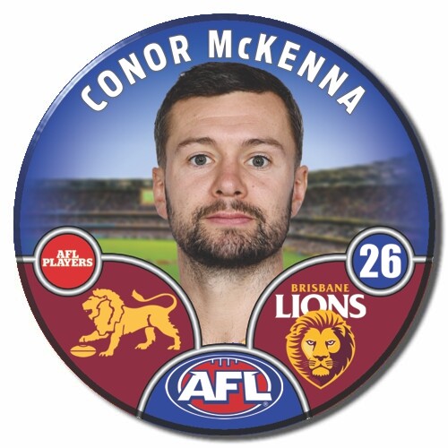 Brisbane Lions 2025 Player Pin Badge - MCKENNA