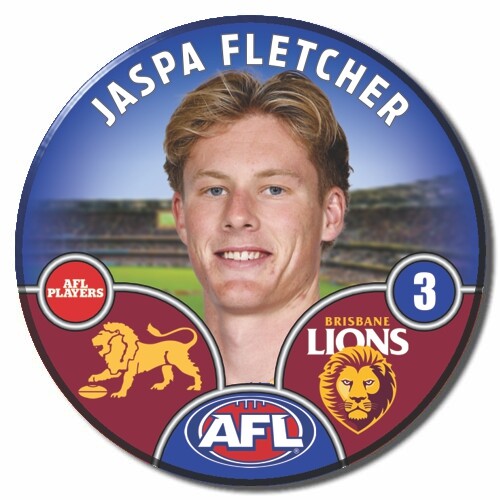 Brisbane Lions 2025 Player Pin Badge - FLETCHER