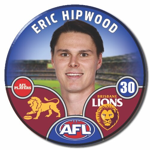 Brisbane Lions 2025 Player Pin Badge - HIPWOOD
