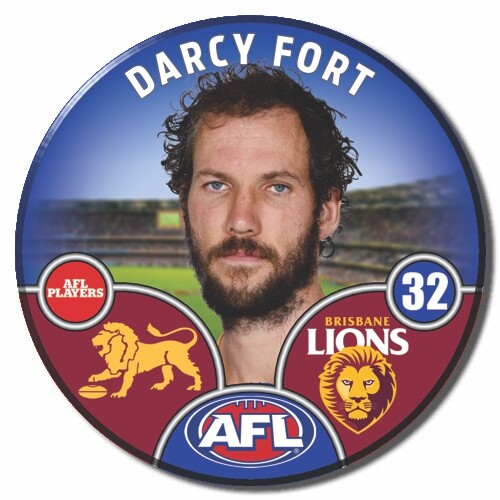 Brisbane Lions 2025 Player Pin Badge - FORT