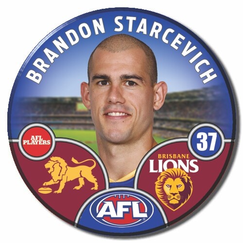 Brisbane Lions 2025 Player Pin Badge - STARCEVICH