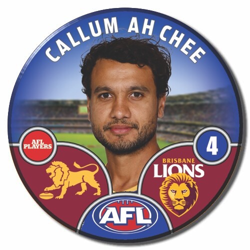 Brisbane Lions 2025 Player Pin Badge - AH CHEE