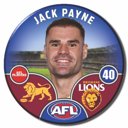 Brisbane Lions 2025 Player Pin Badge - PAYNE