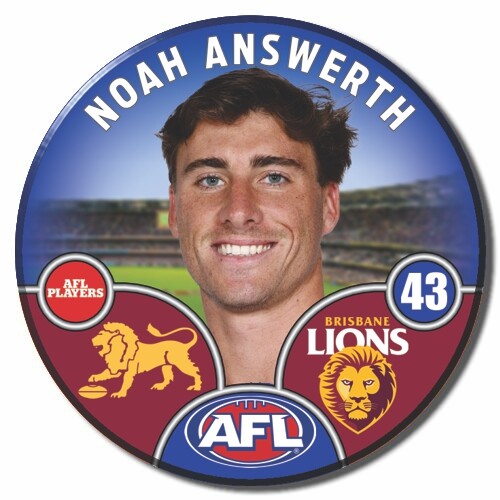 Brisbane Lions 2025 Player Pin Badge - ANSWERTH