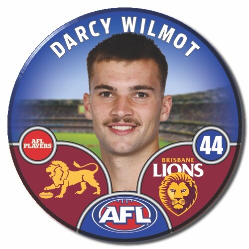 Brisbane Lions 2025 Player Pin Badge - WILMOT