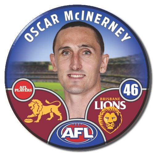 Brisbane Lions 2025 Player Pin Badge - MCINERNEY