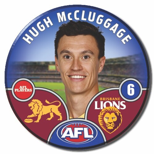 Brisbane Lions 2025 Player Pin Badge - MCCLUGGAGE
