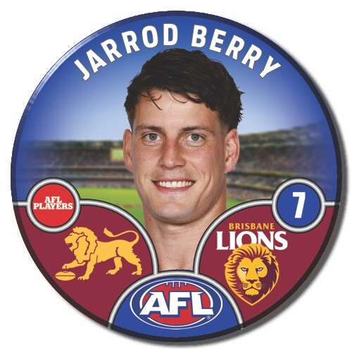 Brisbane Lions 2025 Player Pin Badge - BERRY