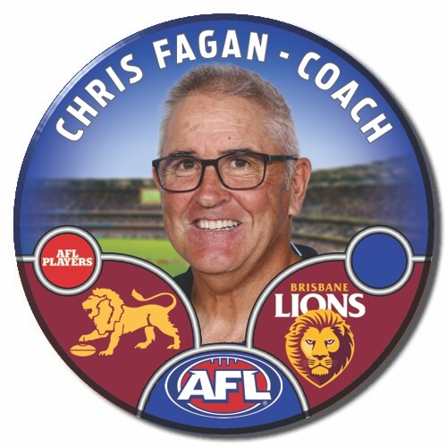 Brisbane Lions 2025 Coach Pin Badge - FAGAN