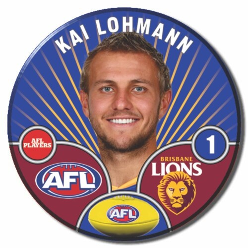 Brisbane Lions 2026 Player Pin Badge - LOHMANN