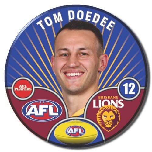 Brisbane Lions 2026 Player Pin Badge - DOEDEE