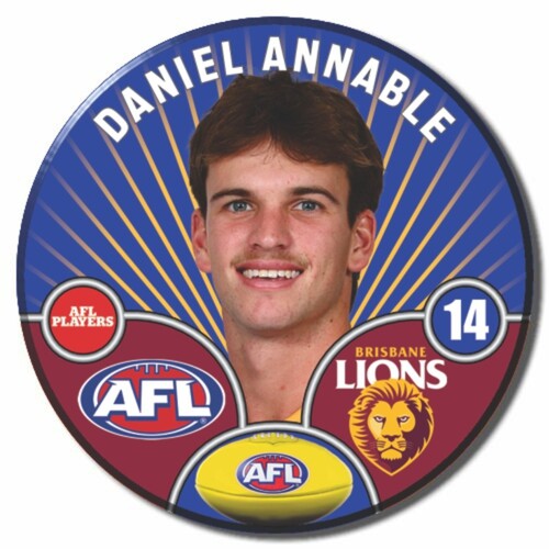 Brisbane Lions 2026 Player Pin Badge - ANNABLE