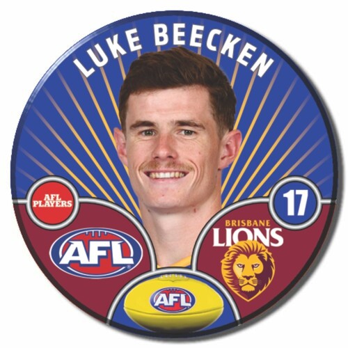 Brisbane Lions 2026 Player Pin Badge - BEECKEN