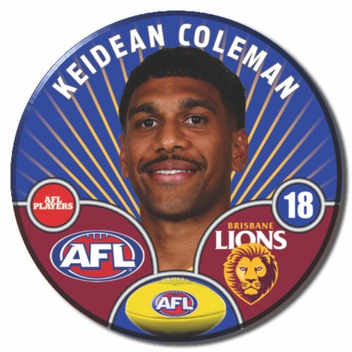 Brisbane Lions 2026 Player Pin Badge - COLEMAN