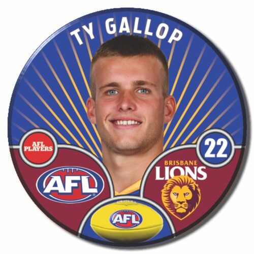 Brisbane Lions 2026 Player Pin Badge - GALLOP
