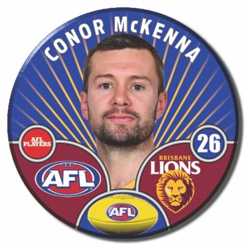 Brisbane Lions 2026 Player Pin Badge - MCKENNA