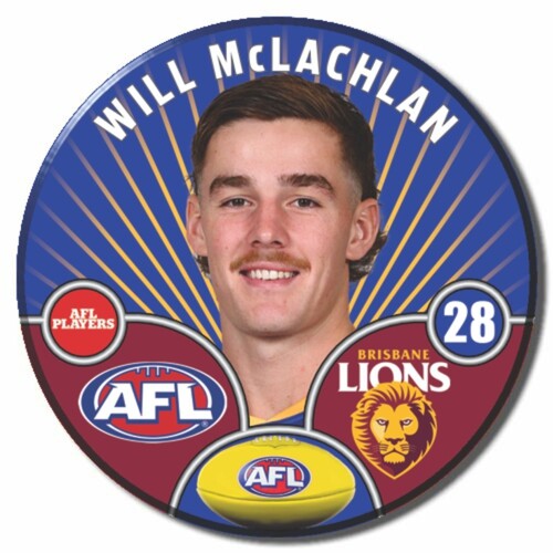 Brisbane Lions 2026 Player Pin Badge - MCLACHLAN