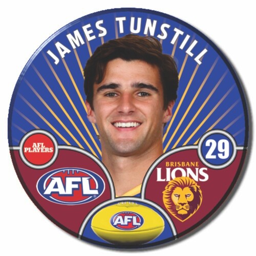 Brisbane Lions 2026 Player Pin Badge - TUNSTILL