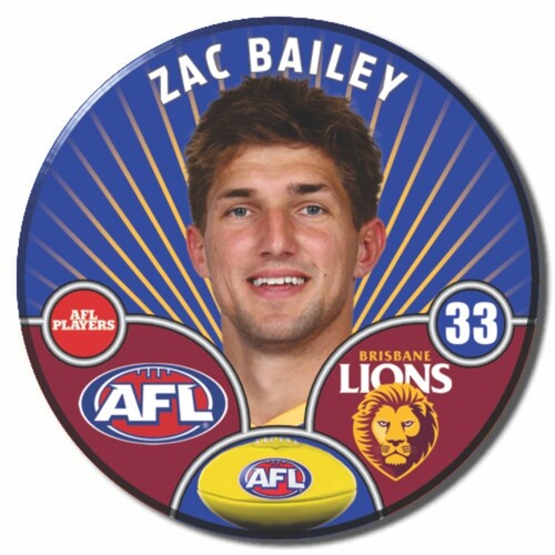 Brisbane Lions 2026 Player Pin Badge - BAILEY