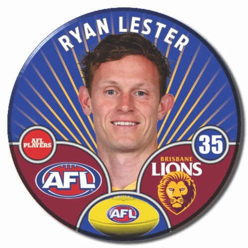 Brisbane Lions 2026 Player Pin Badge - LESTER