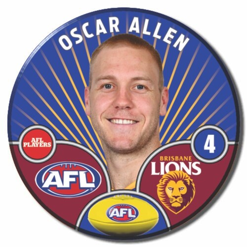 Brisbane Lions 2026 Player Pin Badge - ALLEN