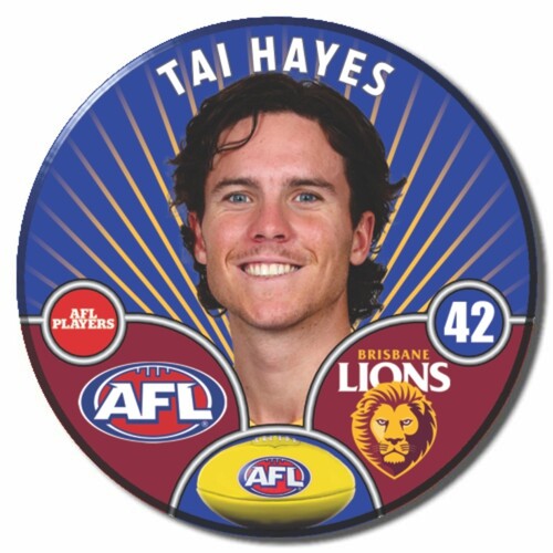 Brisbane Lions 2026 Player Pin Badge - HAYES