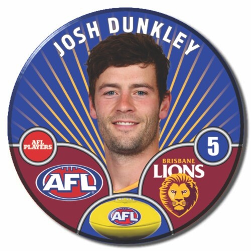 Brisbane Lions 2026 Player Pin Badge - DUNKLEY