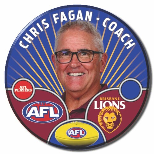 Brisbane Lions 2026 Coach Pin Badge - FAGAN