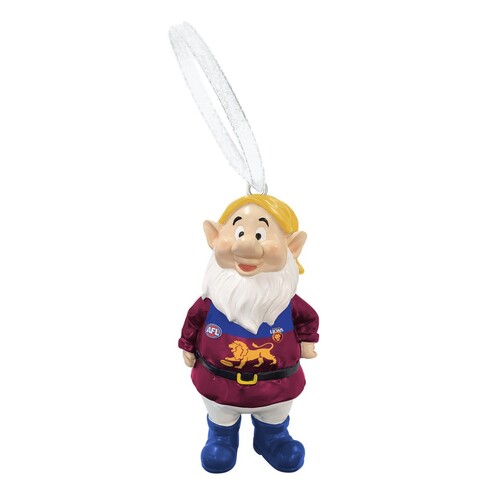 Brisbane Lions Gnome Ornament
