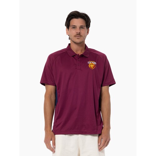 Brisbane Lions Active Mens Polo