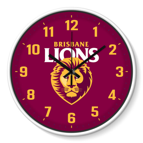 Brisbane Lions Wall Clock