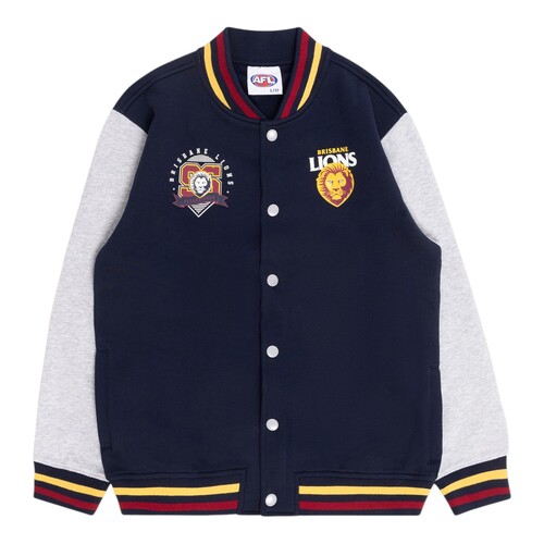 Brisbane Lions Youths Varsity Fleece Jacket