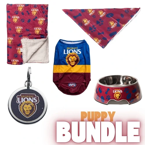 Brisbane Lions Puppy Bundle
