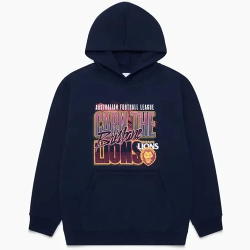 Brisbane Lions Youth Carn Graphic Hood