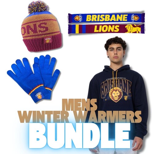 Brisbane Lions Mens Winter Warmers Bundle