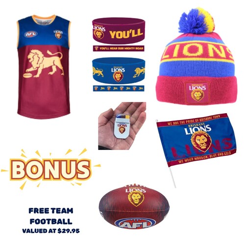 Brisbane Lions Game Day Bundle