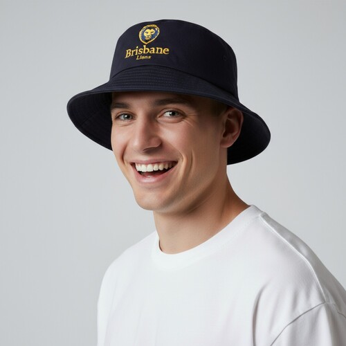 Brisbane Lions Crest Bucket Hat