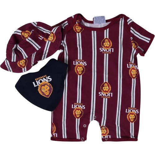 Brisbane Lions Baby Game Day Gift Pack