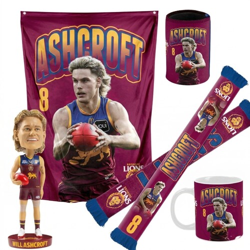 Brisbane Lions Will Ashcroft Ultimate Fan Pack