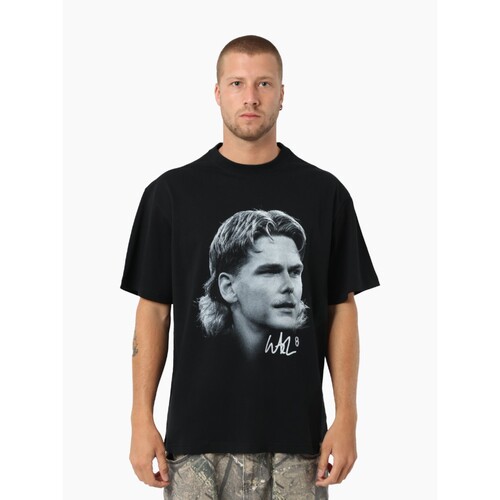 Brisbane Lions Will Ashcroft Mens Lifestyle Vintage Tee 