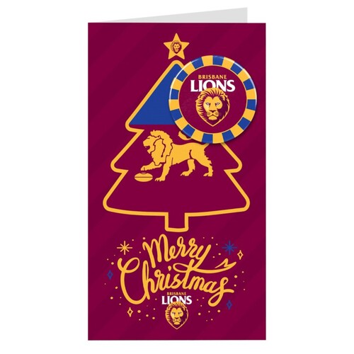 Brisbane Lions Christmas Card